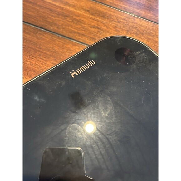 HEMUDU black Tempered Glass Computer Monitor Riser/Triangle Desktop Corner Stand - Picture 3 of 7